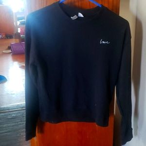 Black sweater new w out tags  never worn